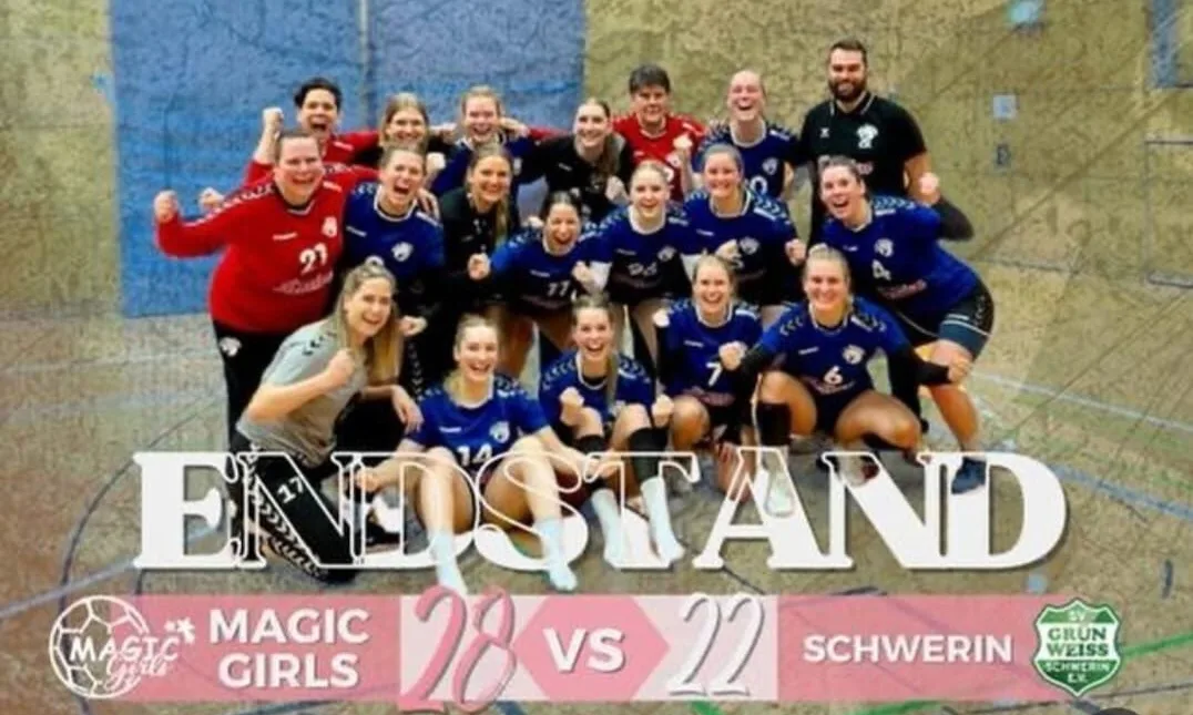 Spielbericht: 1. Frauen vs Schwerin • 28:22 (13:10)