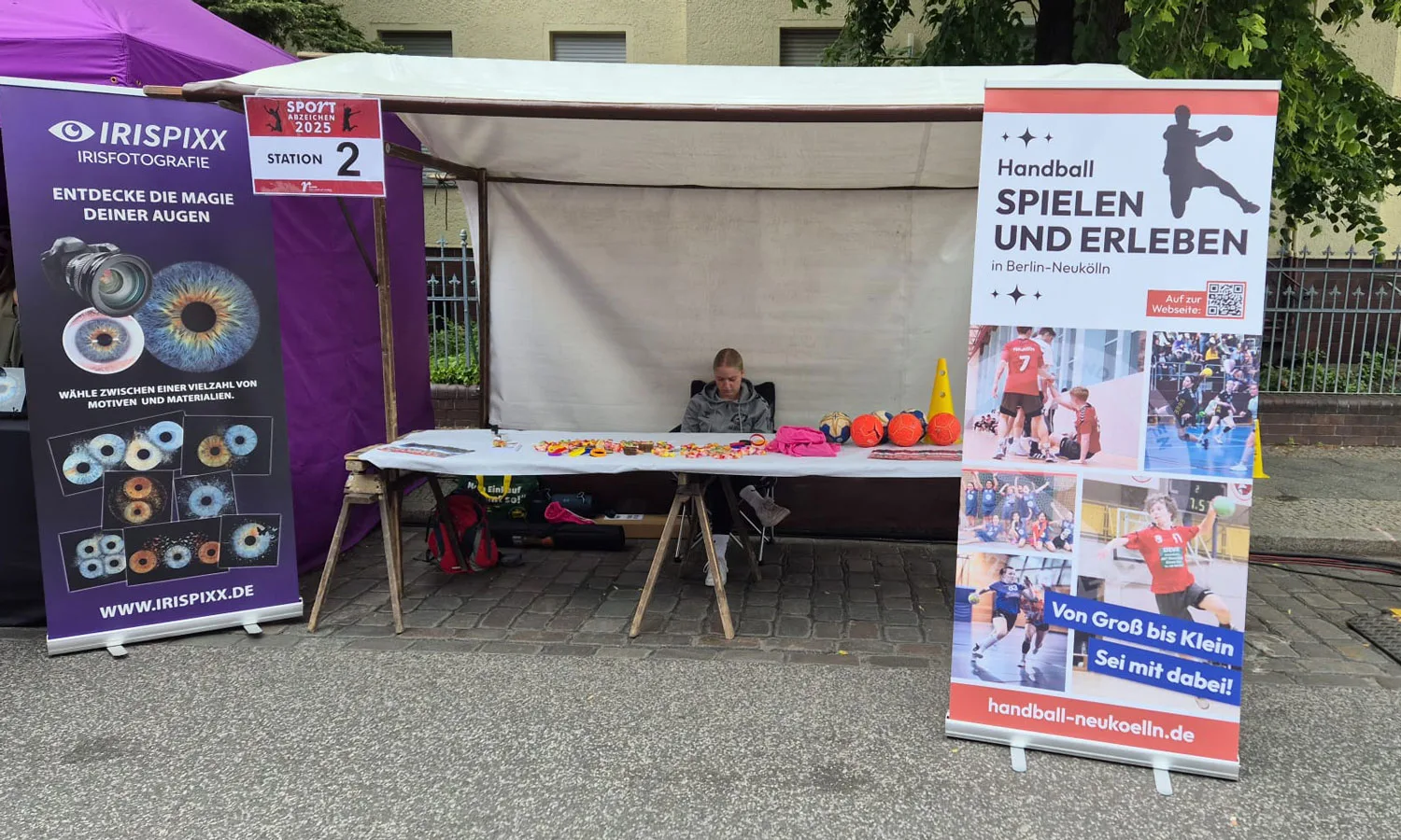 Handball Neukölln auf der Rudower Meile 2025 – Teamgeist, Kinderlachen und große Unterstützung